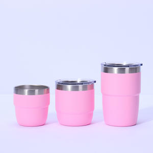 <span class=keywords><strong>Tasse</strong></span> à expresso/café de 8 oz avec couvercle magnétique, en acier inoxydable 18/8 avec revêtement céramique - Product Image 5