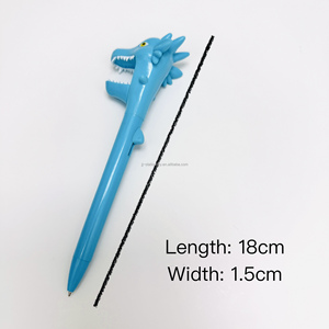 Trọng lượng nhẹ xách tay hình rồng bút bi với vui vẻ có thể thu vào tip tốt cho sinh viên và văn phòng sử dụng-back-to-trường - Product Image 2