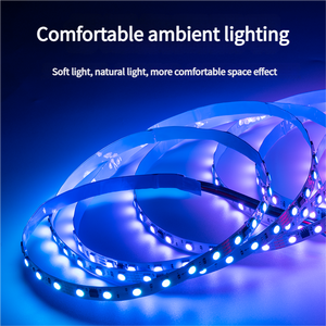 JZ5050 indirizzabile Ws2811 Smart Strip light 5050 60Led 24V Pixel programmabile <span class=keywords><strong>RGB</strong></span> nastro <span class=keywords><strong>Led</strong></span> flessibile per sala da gioco, DIY, Bar - Product Image 2