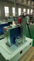 Nouvelle machine de marquage laser UV pour métal et non-métal, machine de gravure laser JPT 5W refroidie par air, prenant en charge les formats DXF/PLT/AI/DST