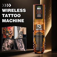 Stylo de tatouage sans fil en gros d'usine, équipement portable avec batterie au lithium 1600 mAh, idéal pour studio de tatouage et artistes débutants