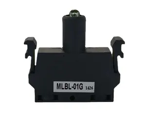 버튼 베이스 MLBL-01G LED 통합 램프 홀더 무료 배송 MLBL-01G 1PC NEW