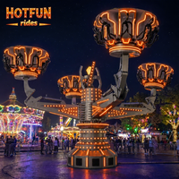 Manèges d'extérieur à 32 places pour parcs d'attractions extrêmes : Energy Claw et Energy Storm pour les foires commerciales