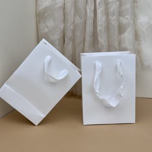 Custom Design Luxury Gift <b>Bags</b> Boutique Perfumes Wedding <b>Small</b> Jewelry Packaging <b>Black</b> Paper <b>Bag</b> Printing With Handles - Product Image 6