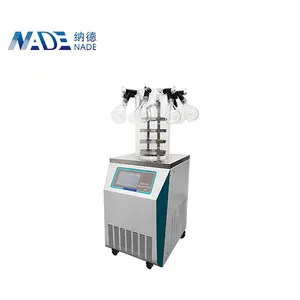 LGJ-12SC Small Vacuum Multi-pipeline Ordinary Freeze Dryer For Laboratory Fruit Freeze Drying Process
