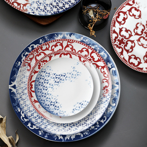 Vente en gros de vaisselle de haute qualité en porcelaine osseuse, assiette de présentation pour décoration de plat de fête, banquet, mariage - Product Image 5