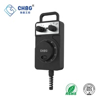 Encodeur manuel CHBG Standard MPG pour système Fanuc CNC, volant 4 axes 25/100ppr DC5/12V, générateur d'impulsions manuel DC2