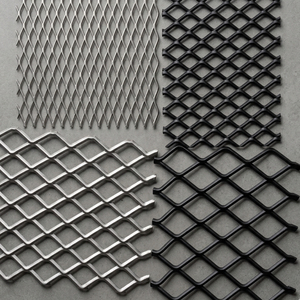 Tôle métallique galvanisée à mailles déployées, épaisseur 2,3 mm, maille diamantée robuste pour passerelle et plateforme - Product Image 5