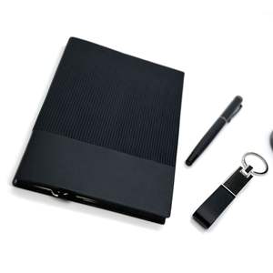 Набор корпоративных подарков с возможностью нанесения логотипа — кружка с шелкографией и блокнот в современном минималистичном дизайне для ежегодных встреч и автосалонов - Product Image 3