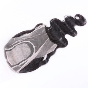 Toupet en Cheveux Naturels Vierge Remy Européens avec Dentelle HD et Base en Soie Nouée à la Main pour Femme - Product Image 5
