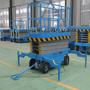 Plataforma Elevadora de Tijera Semiautomática Eléctrica para Andamios, 500 kg, 1000 kg, Plataforma Elevadora de Tijera Móvil Hidráulica de 4 m, 6 m, 12 m, 16 m en Venta - Product Image 4