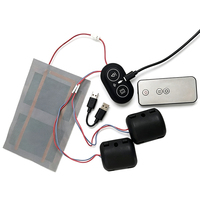 Contrôleur de température à 3 niveaux avec télécommande pour domotique, protection IP66, 5V 2A