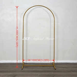 Arco de Boda de Hierro Personalizable, Soporte Decorativo para Flores, Nuevo Accesorio Metálico para Bodas - Product Image 3