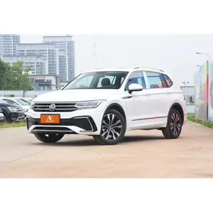 2024 nuevo SUV Volkswagen Tiguan L 2,0 T 330TSI 2WD R-Line 5 puertas 7 asientos Interior oscuro Color blanco