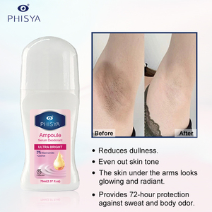 Phisya Produkte Antitranspirant für Körperglättung mit 3% Niacinamid und Vitamin C & E - Product Image 3