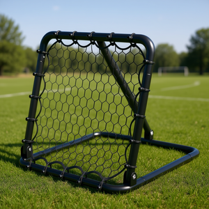Red de rebote portátil para fútbol de 34 x 34 pulgadas, equipo de entrenamiento de fútbol de metal para adultos, para todas las estaciones - Product Image 2