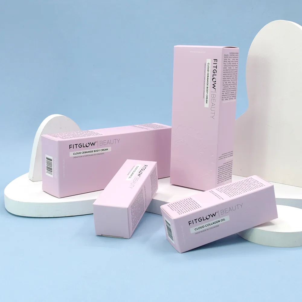 의학 화장품 포장을 위한 작은 백색 접히는 판지 상자 주문 포장 상자