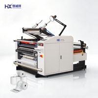Machine de rembobinage et de découpe de rouleaux de papier thermique haute vitesse HCX 380V 180m/min 900mm largeur max informatisée