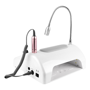 Máquina Eléctrica Profesional 5 en 1 para Uñas, 30000 rpm, Lámpara UV LED para Esmalte de Gel, Colector de <span class=keywords><strong>Polvo</strong></span> para Uñas con LED de Escritorio - Product Image 5