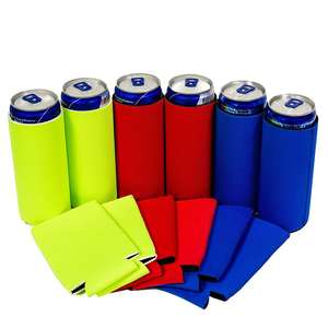 Manufacturer Customized 12oz Foam Stubby Holder Sleeve Neoprene Beer Can <b>Cooler</b> Sleeves With Logo - Product Image 6