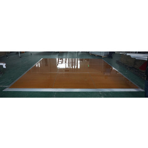 Plancher stratifié brillant portable, imitation bois, pour piste de danse de mariage - Product Image 3