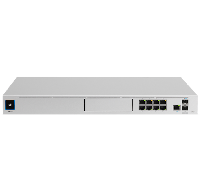 UBNT UDM-PRO Gigabit Medium Enterprise Gateway/Switch/Network Management AC/Video NVR All-in-one Video Management and Storager