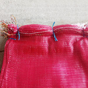 Sacs en plastique PP de 5 kg, 10 kg, 15 kg, 20 kg, design spécial orange et rouge, petits sacs en filet pour oignons, fruits, légumes - Product Image 6