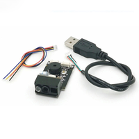 Mini Módulo Escáner de Códigos de Barras 1D 2D GM77 640*480 CMOS DC5V con Interfaz USB UART, Lector de Códigos QR, Lector de Pasaportes, Motor de Escaneo OEM
