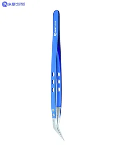 <span class=keywords><strong>Pinzas</strong></span> Ultrafinas <span class=keywords><strong>de</strong></span> Cerámica y Acero Inoxidable Antiestáticas MiJing para Reparación <span class=keywords><strong>de</strong></span> Placas Base <span class=keywords><strong>de</strong></span> Teléfonos - Product Image 5