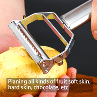 Offre Spéciale – Couteau de cuisine moderne en acier inoxydable de haute qualité, argenté, 18x8 cm, pour légumes et fruits