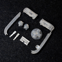 Coque pour GBA, style holographique pailleté, édition limitée, pour console GameBoy, boutons inclus