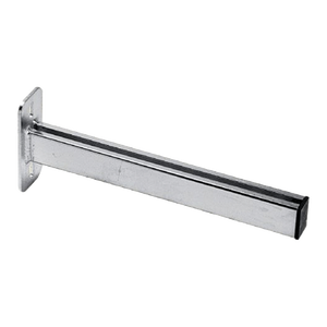 Staffa a Muro Saldata in Profilo 32x20x280 mm con Piastra 120x40x4 mm Soluzione di Stoccaggio a Parete - Product Image 1