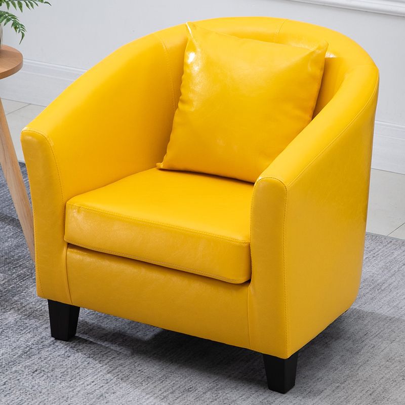 Cuir ciré huileux jaune