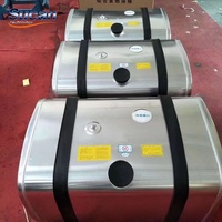 Réservoir de carburant en alliage d'aluminium SUCAN pour camions lourds, réservoir diesel robuste pour Haowo Shaanxi Automobile Delong North Ben Liberation J6