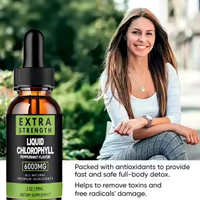 Clorofila Líquida de Marca Privada 500ml, Suplemento Detox para la Piel, Venta al por Mayor, Orgánica, a Granel