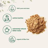 Poudre d'Epimedium Brevicornum (Horny Goat Weed) OEM pour adultes, 100 grammes, certifiée ISO, stimulant énergétique et immunitaire