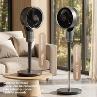 Nouveau ventilateur de sol extérieur électrique intelligent 2026 avec commande vocale et application à distance, refroidissement écoénergétique pour la maison
