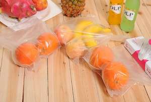 Sacs de conservation alimentaire réutilisables, sacs sous vide en plastique PE recyclables, résistants au congélateur - Product Image 2