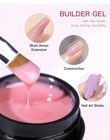 Composé d'extension d'ongles premium 150ml, auto-nivelant sans chaleur, sans HEMA ni TPO, gel hybride pour manucure, usage professionnel en salon, fabrication OEM, Polygel