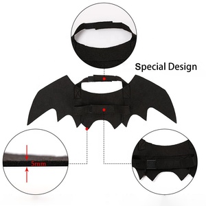 Costume da pipistrello classico divertente per cani e gatti di taglia grande, ideale per l'estate - Edizione Halloween - Product Image 5