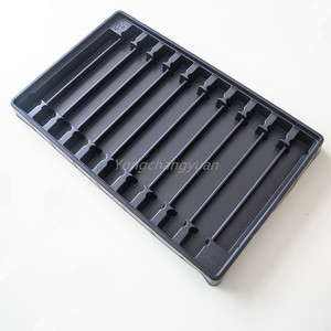 Tùy Chỉnh Màu <span class=keywords><strong>ESD</strong></span> Đóng Gói Nhựa PET PS Điện Tử Vỉ Khay - Product Image 1