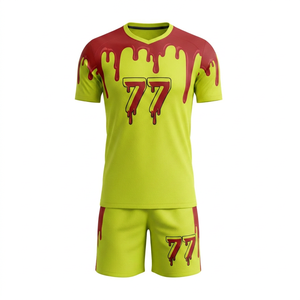 เสื้อฟุตบอลอเมริกันปักลาย 3 มิติ คุณภาพสูง แบบสั่งทำพิเศษ สำหรับผู้ชาย ผู้ใหญ่ แขนสั้น ป้องกันแบคทีเรีย กันลม 100% เป็นมิตรต่อสิ่งแวดล้อม - Product Image 1