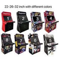 Machine de combat à monnayeur avec écran LCD HD 32 pouces, borne d'arcade verticale de luxe pour centre de jeux intérieur