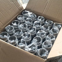 Tuyau d'échappement flexible en acier inoxydable de haute qualité, épaisseur 1 mm, finition lisse, 51*150 mm, petit silencieux de moteur, pièces automobiles