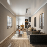 Maison Préfabriquée de Luxe de 40 Pieds, Villa Modulaire Mobile Personnalisée en Usine, Maison Conteneur Détachable