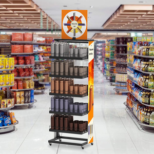 Giá để cốc lớn 5 tầng để sàn, giá trưng bày đồ dùng bằng kim loại cho cốc 40 OZ - Product Image 4