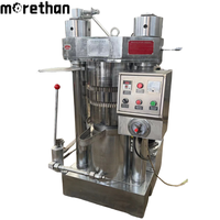 Morethan Presse semi-automatique à haute teneur en huile pour usage domestique Extraction d'huile de tournesol, de sésame et de noix de coco Capacité de 180 kg/h
