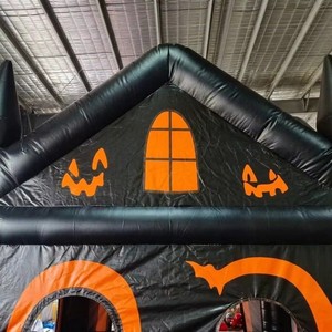 Castello Gonfiabile Commerciale 2026 a Tema Halloween: Castello Gonfiabile a Forma di Zucca per Decorazioni per Feste - Product Image 1