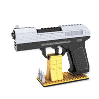 Type 54 pistolet A jouet briques de construction militaire ensemble de pistolet jeu de tir jouet pour enfants pistolet brique jouet Mini bloc d'arme