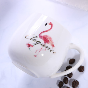 Taza de Cerámica con Diseño de Flamenco G115 para Regalo de Cumpleaños, Taza de Café con Asa para Té, Agua, Leche, Venta al por Mayor - Product Image 2